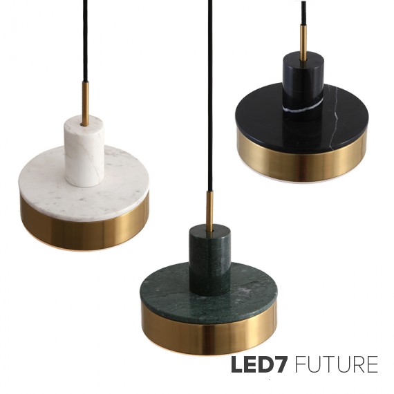 Loft Industry Modern - Marble Deco Pendants